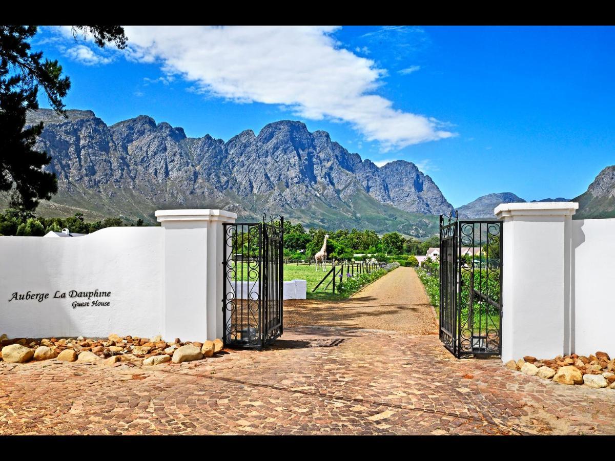Auberge La Dauphine Guest House Franschhoek Kültér fotó