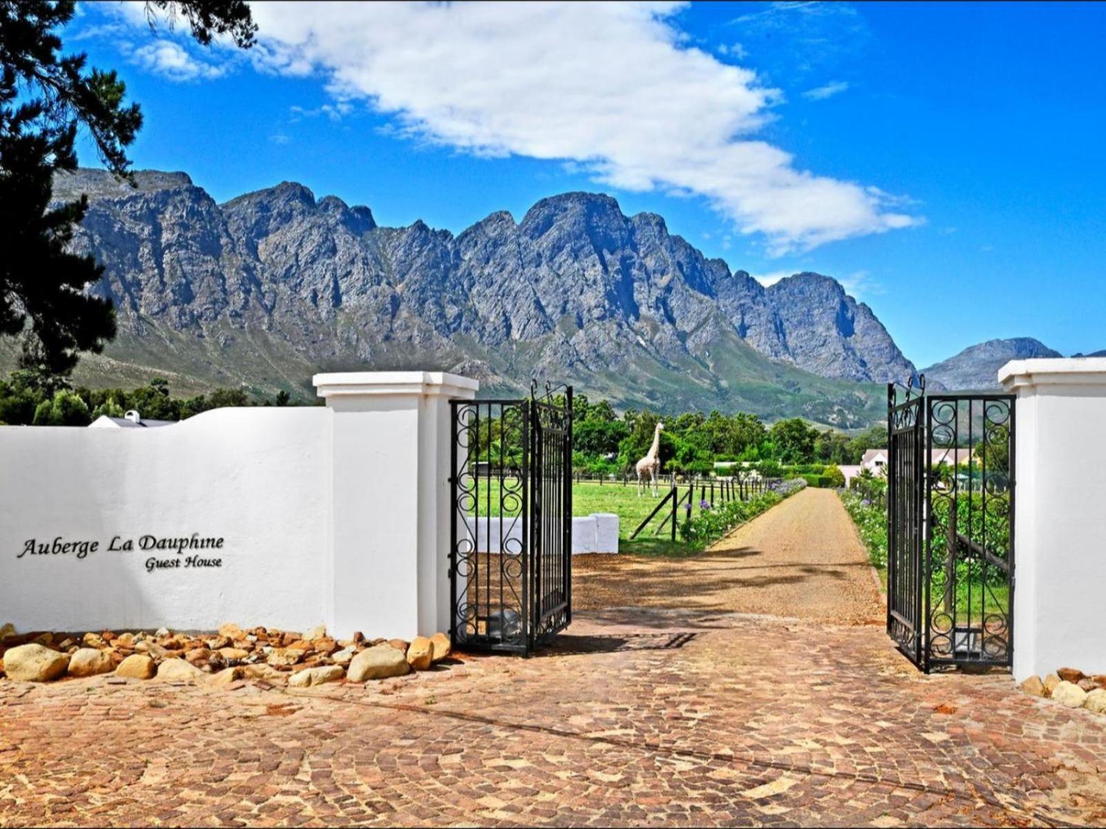 Auberge La Dauphine Guest House Franschhoek Kültér fotó